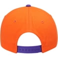 thumbnail image 4 of Youth Top of the World Orange Clemson Tigers Maverick Snapback Adjustable Hat, 4 of 5