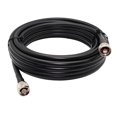 thumbnail image 1 of Cable de extensión coaxial SRF400 de baja pérdida de 26 pies (50 ohm) n cables coaxantes de conector masculino a masculino para 3G/4G/5G/LTE/ADS-B/HAM/GPS/WiFi/RF Radio (26ft), 1 of 2
