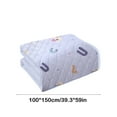 thumbnail image 3 of Qocolhg Summer Cooler Quilt, Washable & Lightweight Summer Comforter Cooling Blanket for All Season Use, Machine Washable, Bedding Soft Coverlet Conditioned Quilts for Kids, 39x59 inch, Purple, 3 of 7