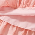 thumbnail image 4 of Mercatoo Toddler Girls Dress Summer Sleeveless Bowknot Ruffle Dress Doll Collar Princess Sundress Little Girls Casual Dress, 4 of 7