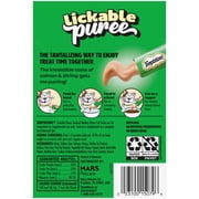 Temptations Creamy Puree Mixups Seafood Medley Flavor Dental Treats for Cats, 1.7 oz Pouches (4 Pack)
