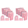 thumbnail image 1 of (2-Pack) Rinsvye Packing Cubes for Travel Sweater Storage for Closet 7Pcs Travel Cubes Set Tidy & Co 4 Tier Foldable Suitcase Organizer Lightweight Towel Storage for Closet Luggage Storage Bag, 1 of 9