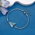thumbnail image 2 of JUSORA 925 Sterling Silver Turquoise Bracelet Airplane Turquoise Bracelet Jewelry Gifts for Women Men, 2 of 6