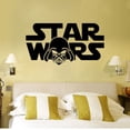 thumbnail image 1 of Adhesivo de pared con diseño autoadhesivo de Darth Vader de Star Wars, 1 of 1