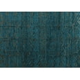 thumbnail image 1 of Ahgly Company Indoor Rectangle Abstract Light Blue Modern Area Rugs, 2' x 5', 1 of 4