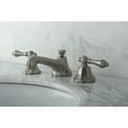 thumbnail image 3 of Kingston Brass KS4468AL 8 in. Widespread Bathroom Faucet, Brushed Nickel, 3 of 5