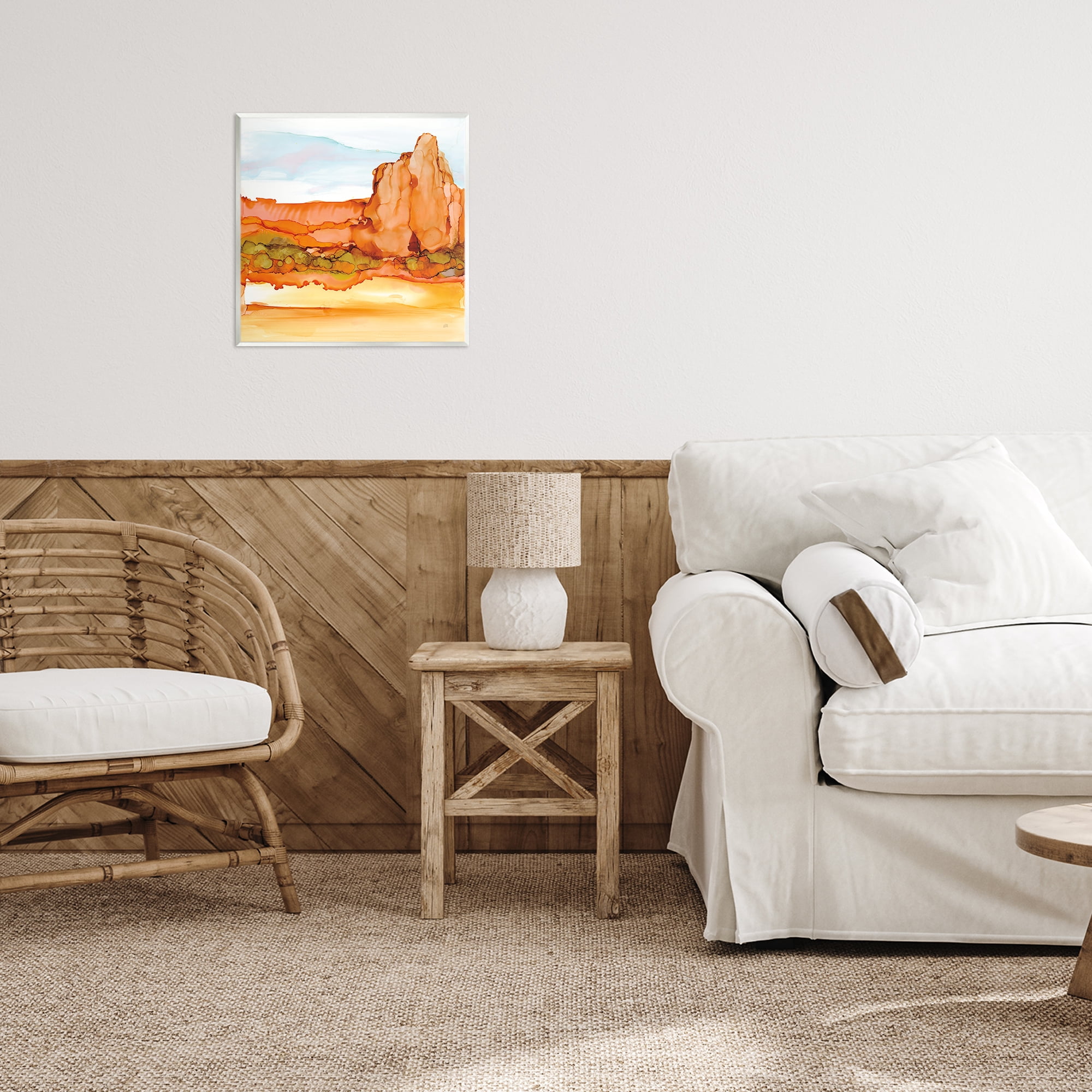 Stupell Industries Earthy Desertscape Illusion Wall Plaque Art, design by Chris Paschke