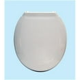 thumbnail image 1 of Siège de Toilette en Plastique de Luxe Blanc, 1 of 1