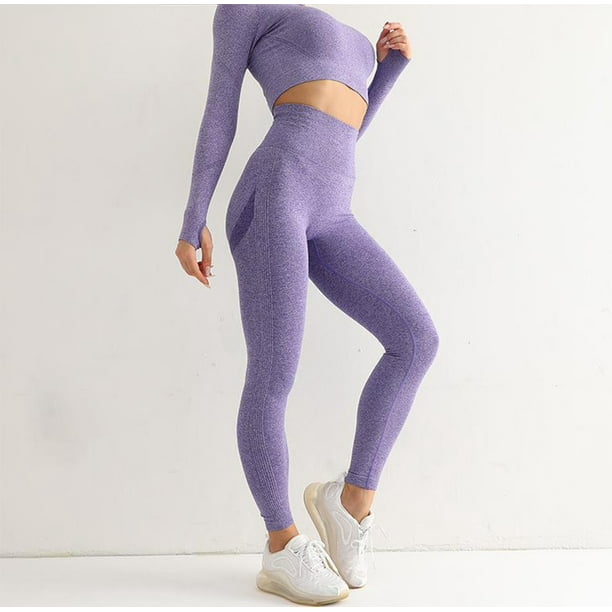 Aayomet Women High Waist Workout Gym Seamless Leggings Yoga Pants