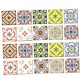 thumbnail image 1 of DOLITY 20 Pieces Bohemia Mosaic Wall Tiles Sticker Floor Sticker Home Kitchen Oil B 15x15cm, 1 of 9