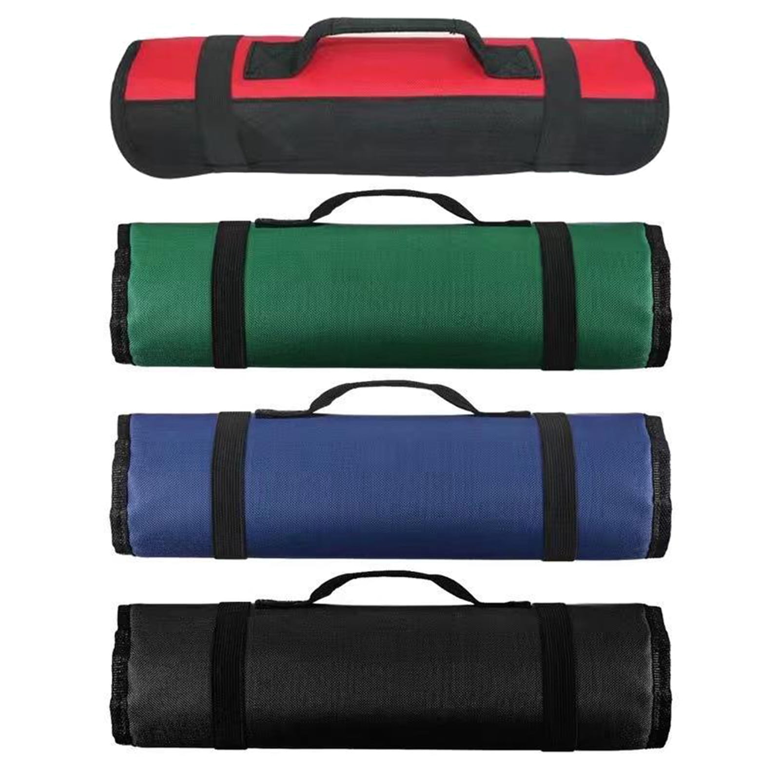 Tool Roll Bag Heavy Duty Roll Tool Bag Wrench Roll Multipurpose Tool Bag for Electrician Folding Tool Bag