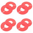 thumbnail image 1 of Raindrops 20 Pcs Séparateurs de Cintres en Plastique Rouges Organisation des Vêtements pour Tringles de Garde-Robe, 1 of 6
