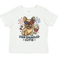thumbnail image 3 of Inktastic Star-spangled Cutie Dog USA Boys or Girls Toddler T-Shirt, 3 of 5
