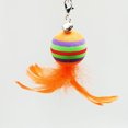 thumbnail image 4 of Cat Cat High Feather Sucker with Bell and Cat Teasing Stick Cat Spring Toy Cat Feather Toy, 4 of 8