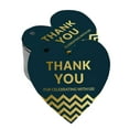 thumbnail image 1 of Inkdotpot Gold Foil Paper Hang Tags Thank You For Celebrating With Us Bridal Shower-Baby Shower-Retirement-Wedding-Birthday Favor Tags 50 Pieces, 1 of 8