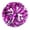 Rose Red-Silver, variant on 2 Pack Cheerleading Pom Poms with Baton Handle 12.6 Inch Plastic Ring Metallic Foil Cheerleader Pompoms for Kids Adult Team Squad Party Dance Football Soccer Sport Accessories