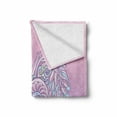thumbnail image 2 of Angel Wings Soft Flannel Fleece Blanket, Ornamental Heart with Feather Wings Boho Pastel Romance Marriage Theme, Cozy Plush for Indoor and Outdoor Use, 70" x 90", Lavender Baby Pink, by Ambesonne, 2 of 6