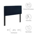 thumbnail image 7 of Modway Tranquil Twin Headboard in Midnight Blue, 7 of 7