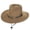 Sand, variant on Ashley Crushable Wool Felt Earflap Aussie Hat - L - Sand