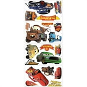 DISNEY CARS 19 BiG Piston Cup Wall Stickers Lightning McQueen Room Decor Decals