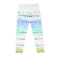 thumbnail image 4 of KkSLirnhs 3 Years Girls' Printed Stretchy Leggings, Soft Cotton Blend, Perfect for Spring & Summer, Easy to Pair with Tops, Fun Designs, Sizes 4-12 Blue, 4 of 5