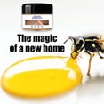 thumbnail image 3 of Xihbxyly Cera de Abeja con Sabor a Madera, Limpiador Multifuncional para Muebles, Restaura El Brillo, Elimina Arañazos y Suciedad, Apto para Muebles y Suelos de Madera, Paquete de 20 G, Cera de Abeja, 3 of 7