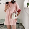 thumbnail image 2 of Bolsos de hombro con cordón para mujer Bolsillo cruzado pequeño con estampado de margaritas y cerezas Likrtyny  Para estrenar, 2 of 9