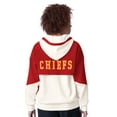 thumbnail image 2 of Women's Starter White Kansas City Chiefs Scrimmage Full-Zip Hoodie, 2 of 2