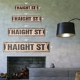 thumbnail image 2 of HAIGHT Vintage Plastic Street Sign san francisco ashbury road SF | Indoor/Outdoor |  24" Wide, 2 of 4