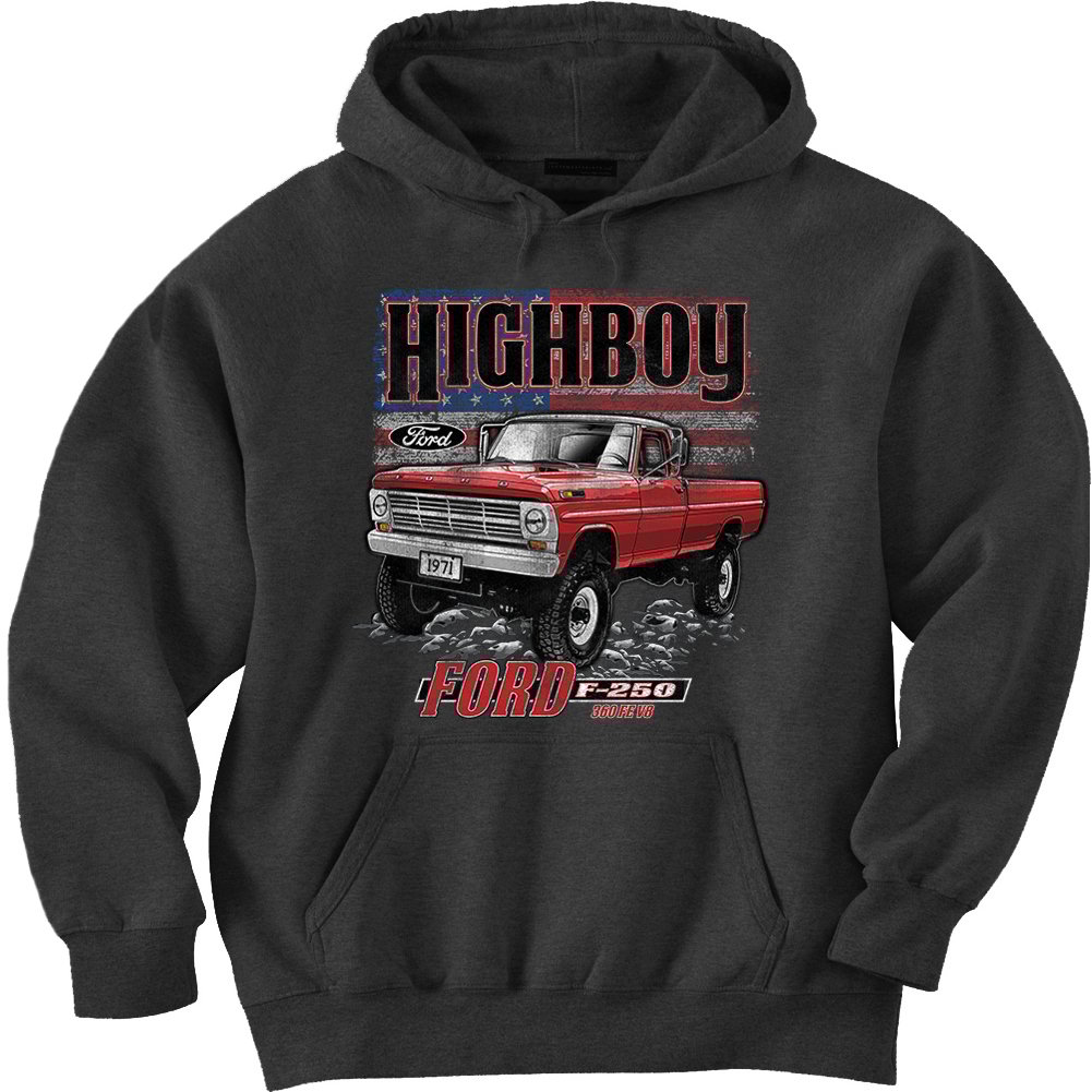 F-250 Highboy Ford Trucks Hoodie Sweatshirt Clothing Accessories Gifts Mens