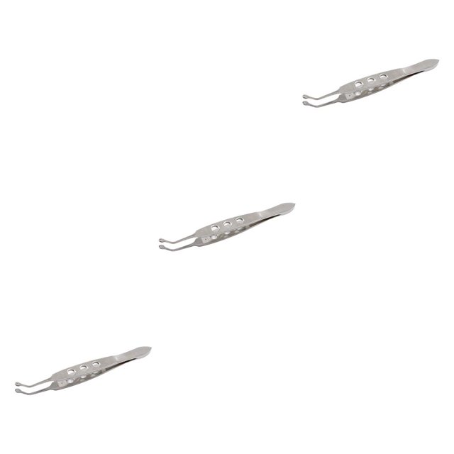 Seitruly Pinza de pinzas para glándulas de Meibomio para masaje de glándulas palpebrales cabeza cuadrada pequeña Type1