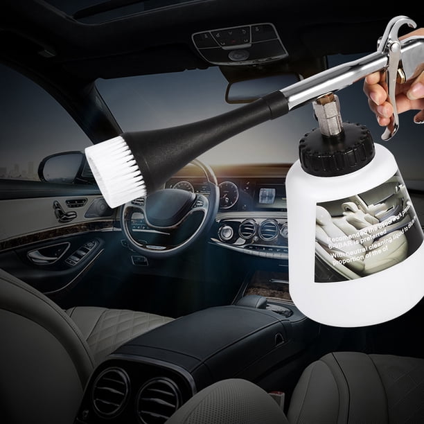 Equipo De Limpieza De Pulso De Aire Interior De Coche, Pulverizador De Lavado De Alta Potencia Con Botella De Espuma Para Limpieza De Coche