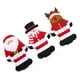 thumbnail image 4 of 6pcs Cortador de Navidad y bolsa de tenedor Papá Noel Muñeco de nieve Elk Cubiertos de cocina Vajilla Titulares Bolsillos Decoraciones de mesa navideñas, 4 of 6