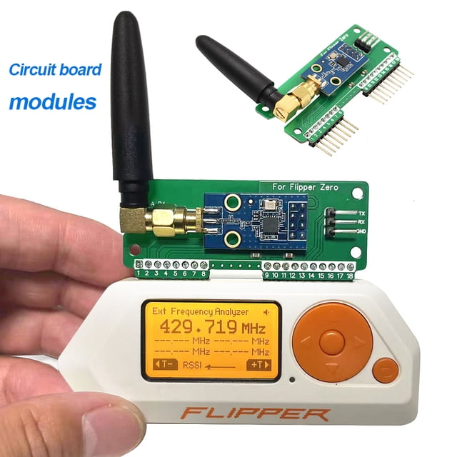 Módulo Placa Circuito Flipper Zero CC1101 Módulo SubGhz 433MHz Btafrte