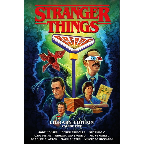 Stranger Things Stranger Things Library Edition Volume 5 (Graphic Novel), (Hardcover)