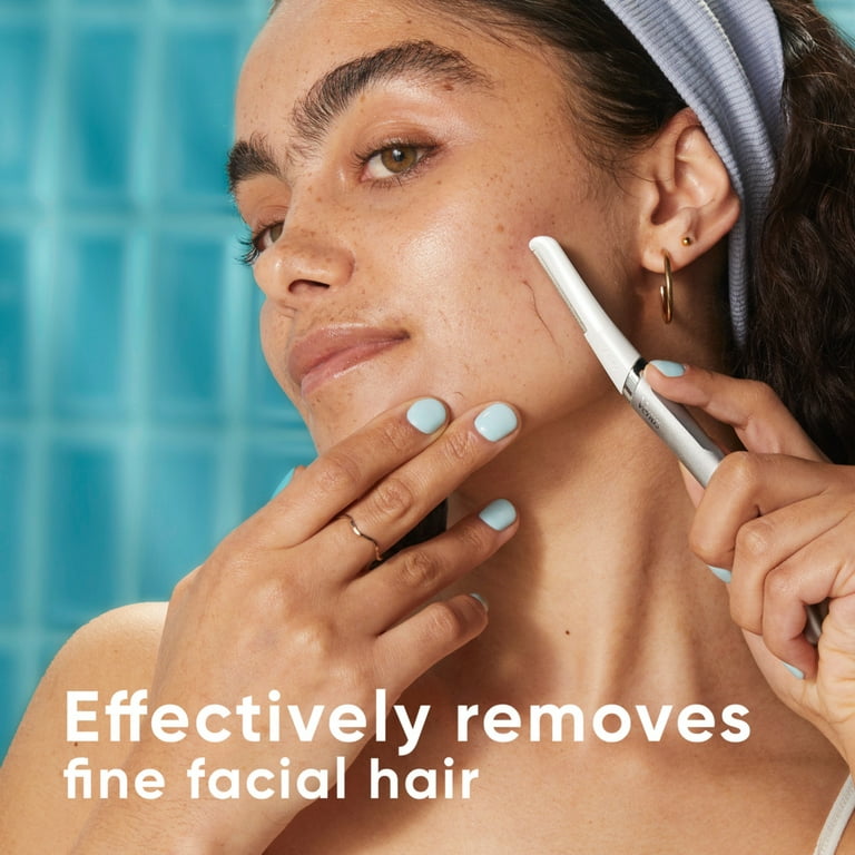 Venus Face Razor + 2 Blade Refills, Exfoliating Dermaplaning Tool