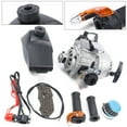 thumbnail image 2 of 2 Stroke 49CC Pull Start Racing Engine Motor Kit Starter w/Fuel Tank for Mini Dirt Pocket Rocket Quad Motor Dirt Bike Scooter ATV High Performance, 2 of 5