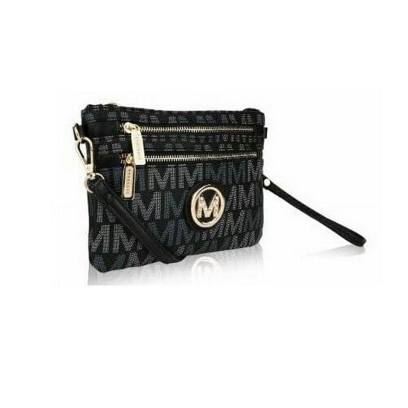 MFK Collection Signature Crossbody Wristlet by Mia K. NA Helen Black