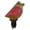 Red, variant on Songbird Specialties Wine Bottle Pourer, Fun Wine Pourer Spout Sings While It Pours, Wine Bottle Sealer, Acacia Wood with Red Wings