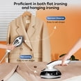 thumbnail image 3 of INSMART Steamer for Clothes,Portable Garment Steamer with 25s Fast Heat-Up,1100W Strong Penetrating Steam,120MLBig Capacity, for Home, Office & Travel Use,White, 3 of 7