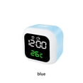 thumbnail image 3 of Reloj de pared digital LED Bearachild con temperatura de la semana y alarma azul, 3 of 6