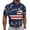 Navy A2, variant on 4th of July Golf Shirts for Men Big and Tall American Flag ​Graphic Tees Going Out Collared Short Sleeve Patriotic Tops