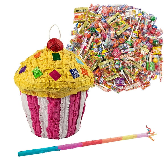 Fun Express Cupcake Piñata Kit 208 Pieces