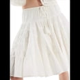 thumbnail image 1 of Falda Plisada de Cintura Alta con Volantes para Mujer, Falda de Tenis, Falda Pantalón Deportiva para Correr y Patinar. L, 1 of 9