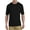 BLACK, variant on Wicking Jersey Henley Shirt White 3XL