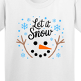 thumbnail image 4 of Inktastic Let It Snow Youth T-Shirt, 4 of 5