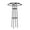 Black, variant on KCAHPAN Plant Climbing Trellis Metal Support Frame Metal Vine Plant Flower Stand