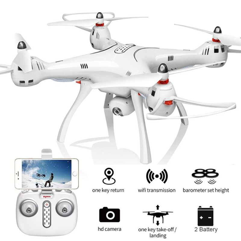 Syma Drone Quadcopter with WiFi HD Camera 720P Real-time Transmission 