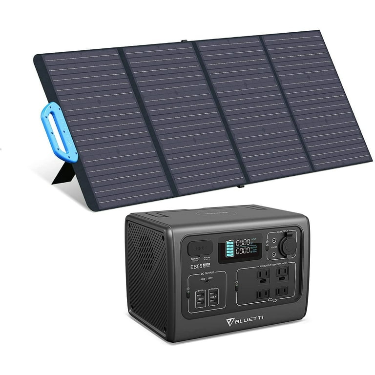 Bluetti Portable Power Station With 120W Solar Panel Included