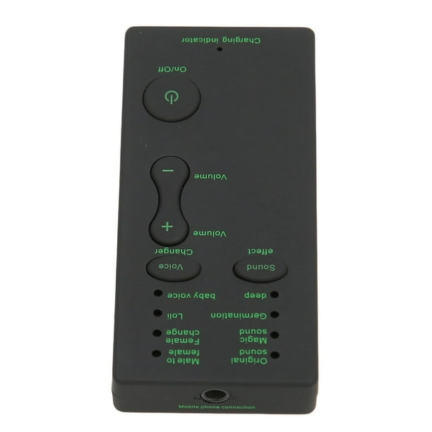Modulador De Voz, Interfaz De 3,5 Mm 106 DB Mini Cambiador De Voz Portátil Profesional 7 Modos Plug And Play Para PC Para Teléfono Para Adultos